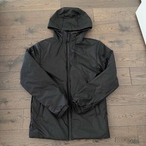 ☑️RAINS Lohja Insulated Jacket Black Unisex XS